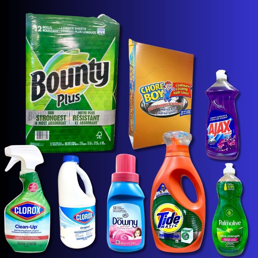 HOUSEHOLD CLEANING SUPPLIES