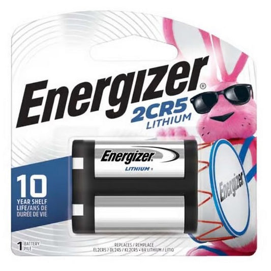 ENERGIZER 2CR5 6V Lithium Battery 1-pack