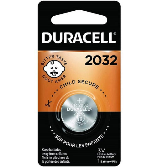 DURACELL 1 PK CR2032 3v Lithium