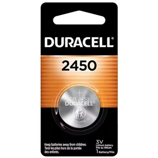 DURACELL 1pk CR2450 3v Lithium