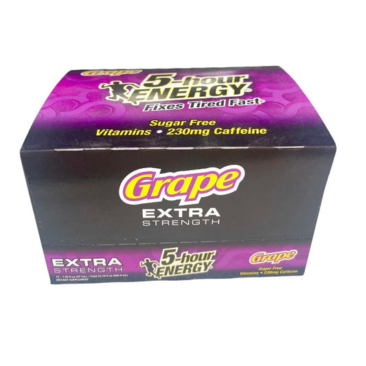 5-HOUR ENERGY 1.93oz Ex-Strength Grape Liquid