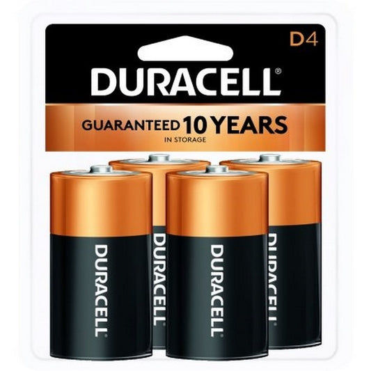 Duracell D-4 (USA) 4-pk