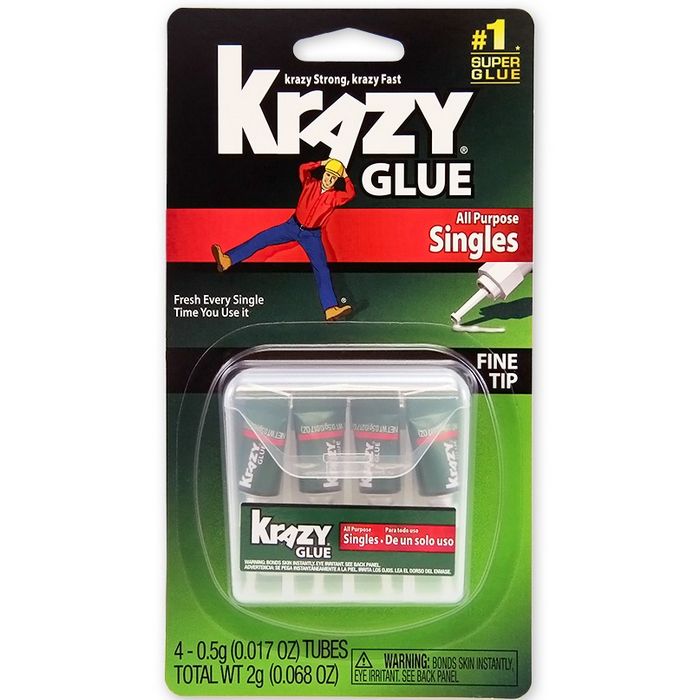 Krazy Glu Single Use 4pk 4 x 0.75gram tubes