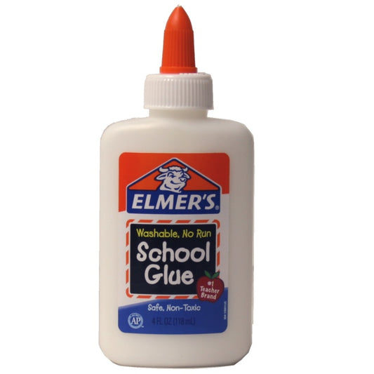 ELMER SCHOOL GLUE 4oz White