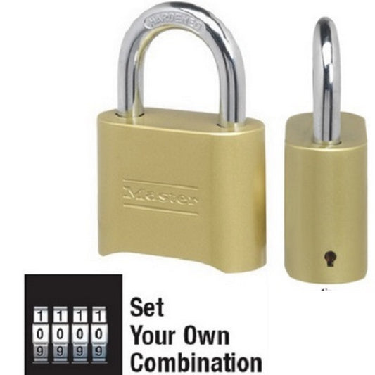 MASTER COMBINATION 175D Solid Padlock 51mm