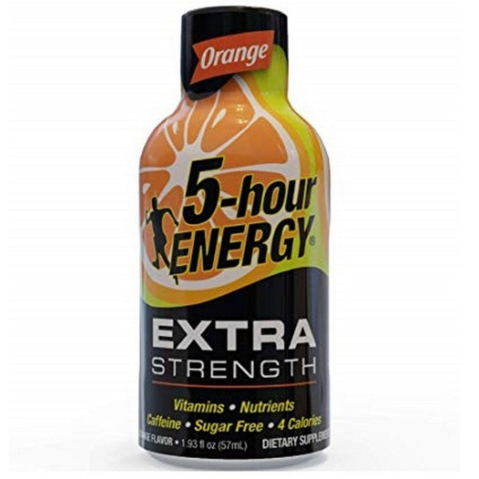 5-HOUR ENERGY 1.93oz Ex-Strength Orange Liquid