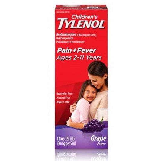 CHILD TYLENOL 4oz Grape Suspension