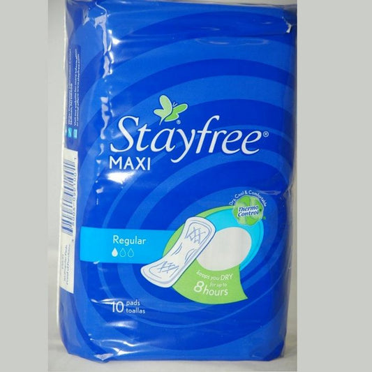 STAYFREE MaxiPads regular 10s