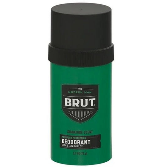 BRUT SOLID Deodorant 2.7oz Round Stick