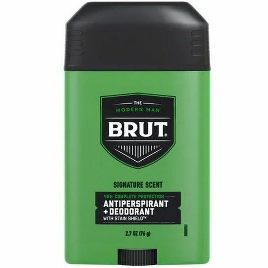 BRUT SOLID 2.7oz Anti-Perspirant Oval Stic