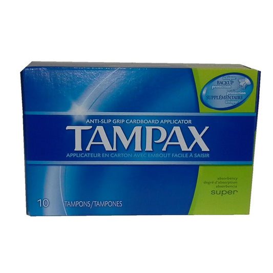 TAMPAX SUPER 10ct