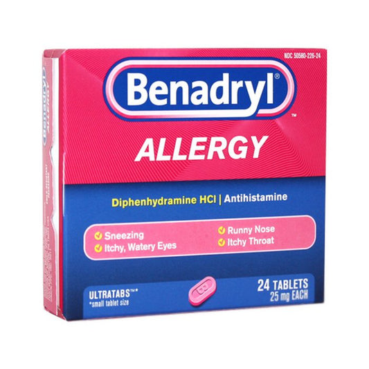 BENADRYL Allergy Tablets 24s