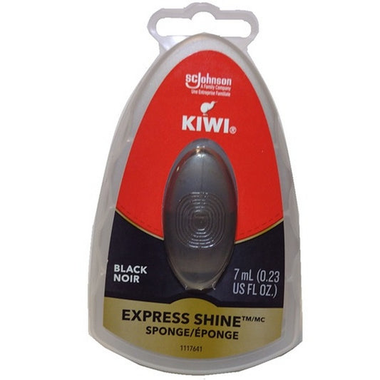 KIWI EXPRESS SHINE Sponge Shoe Polish Black