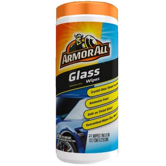 ARMOR ALL 25 Count Glass Wipes