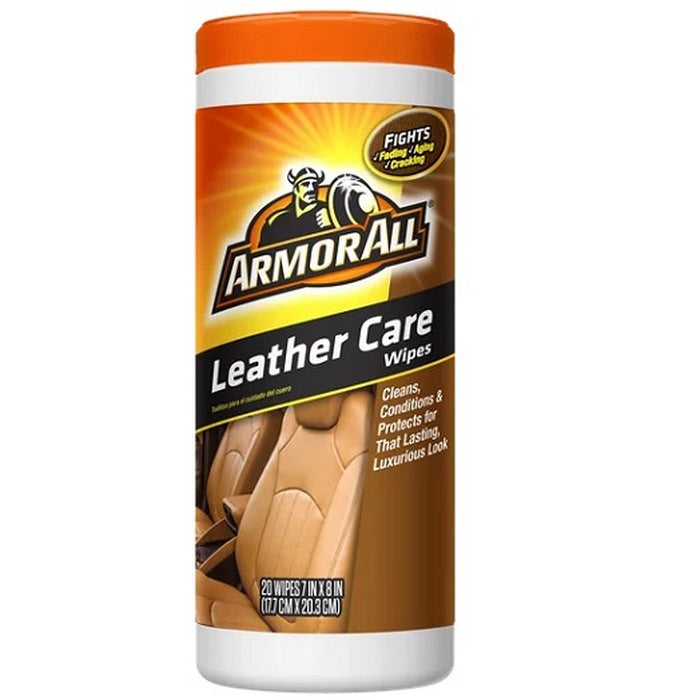 ARMOR ALL 20 Count Leather Wipes