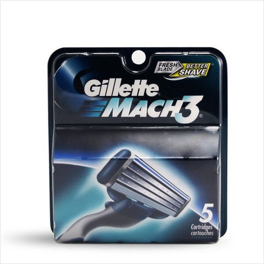 GILLETTE MACH-3 5 cartriges original USA