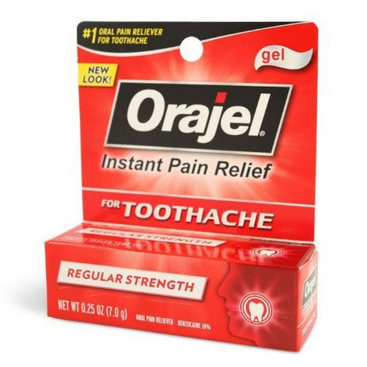 ORAJEL reg strength 0.25oz