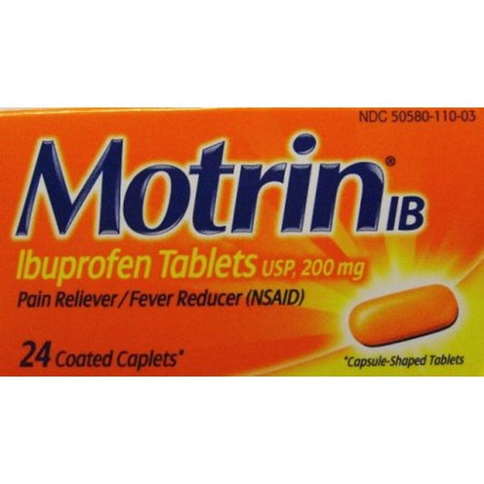 MOTRIN CAPLETS 24s Motrin IB