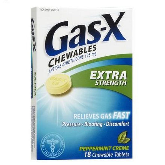 GAS-X TABLETS 18s Chewable