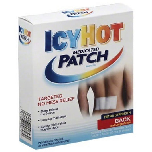 ICYHOT Pain Relief Patch 4 x 8inch