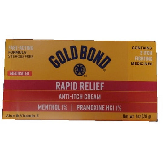 GOLD BOND ANTI-ITCH Rapid Relief Cream 1oz