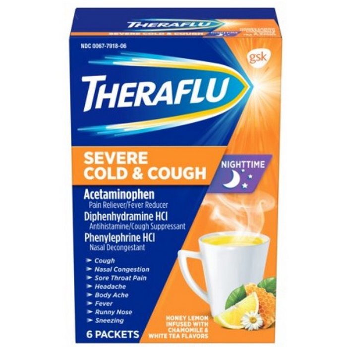 THERAFLU POWDER 6s DayTime Cough Cold