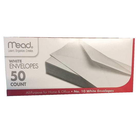 MEAD ENVELOPES 50 per box (#10)