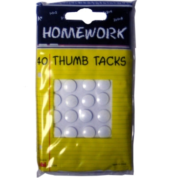 ThumbTacks 40s cardd mixed colors