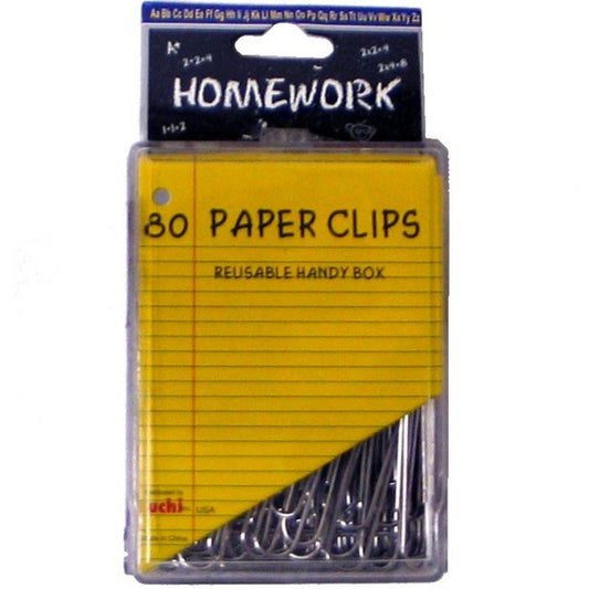 JUMBO PAPER CLIPS 80ct