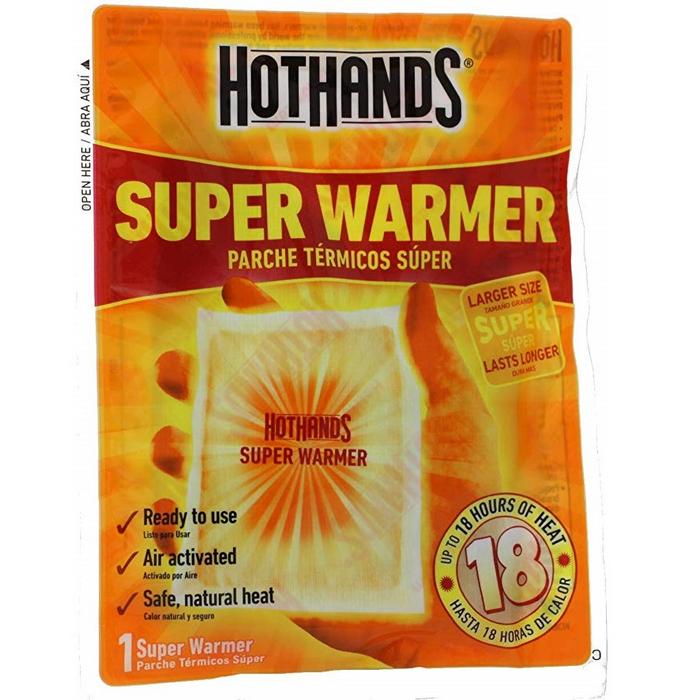 HOTHANDS Super 1pk Hand Body Warmer Dsply/40