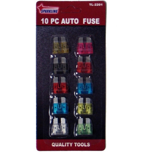 Auto Plug-in FUSES 10-pk