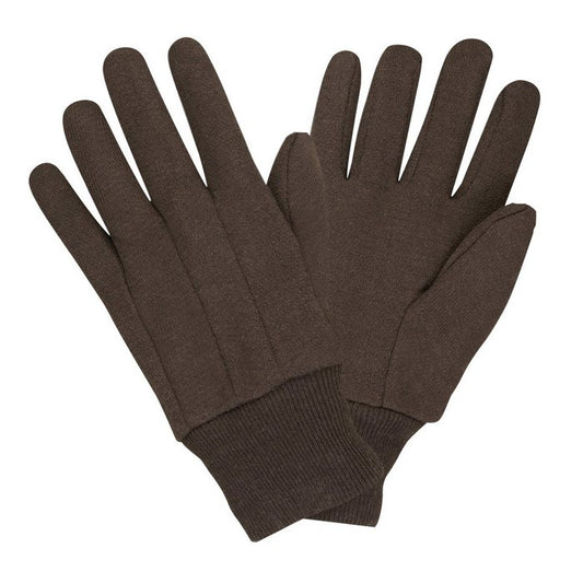 Brown Jersey Gloves Work Gloves