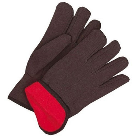 Red Lining Glove Brown Jersey