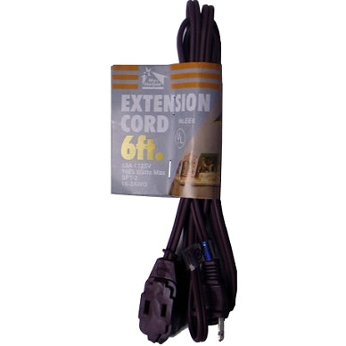 6 ft Extension Cord Heavy Duty UL Approved