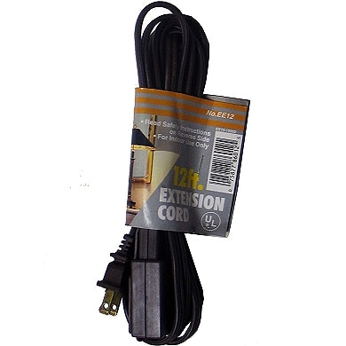 12 ft Extension Cord Heavy Duty UL Approved