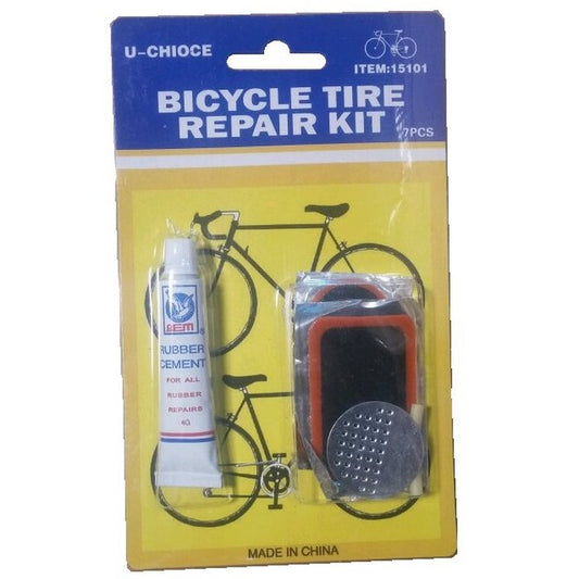 Bicycle Tube repair kit hangable