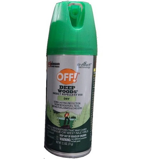 OFF! INSECT SPRAY 2.5oz Deep Woods Dry