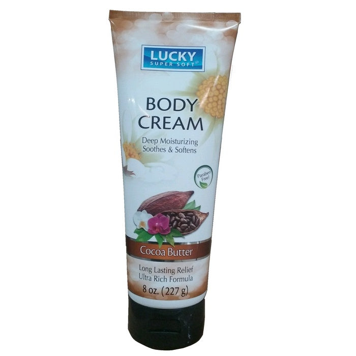 LUCKY COCOA BUTTER Body Cream 8oz