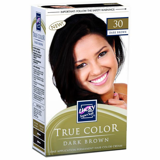 LUCKY HAIR COLOR #30 Dark Brown