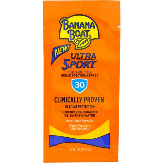 BANANA BOAT SPF 30 Sunscreen 0.4oz Travel sz