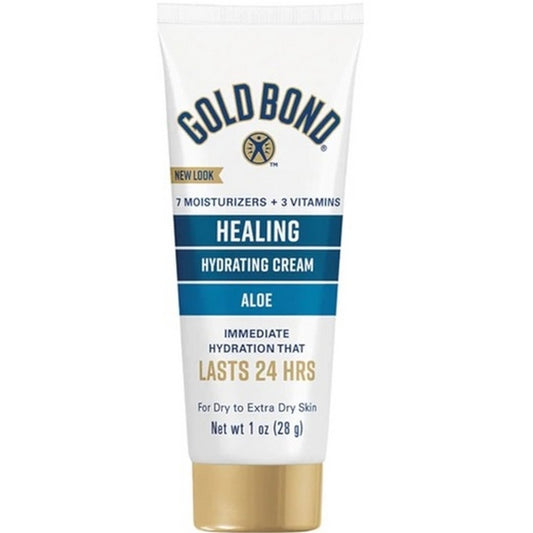 GOLD BOND ALOE 1oz Healing Hydrating Cream