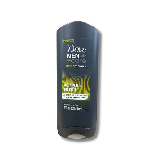 Dove Men+Care Body Face Wash Active Fresh 400ml