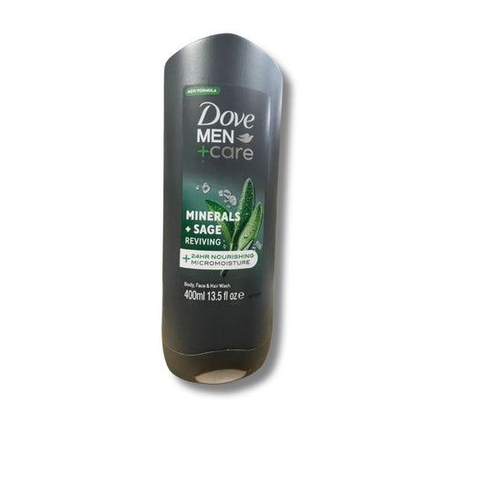 Dove Men+Care Body Face Wash Mineral Sage 400ml