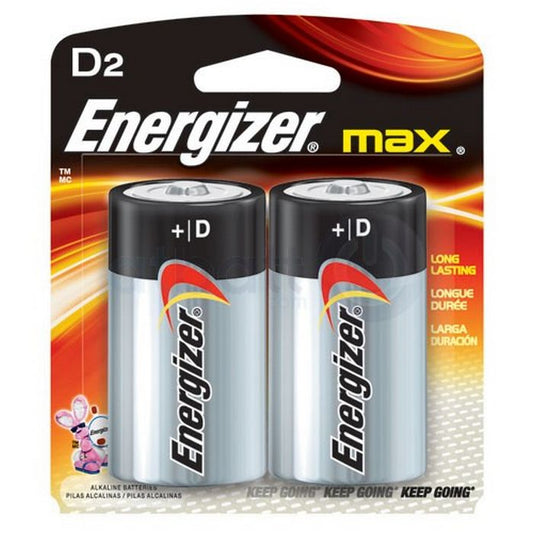 ENERGIZER D-2 (USA) E95B2 max card of 2