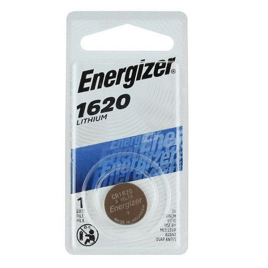 ENERGIZER ECR1620 3v Lithium Coin type 1pk