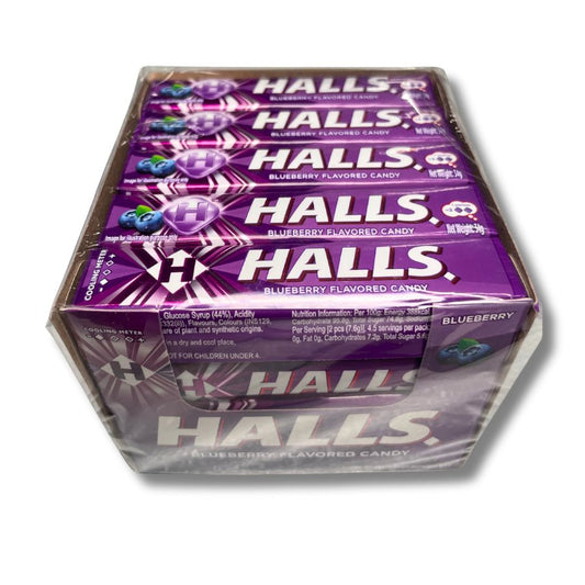 HALLS IMPORT BLUEBERRY 20CT