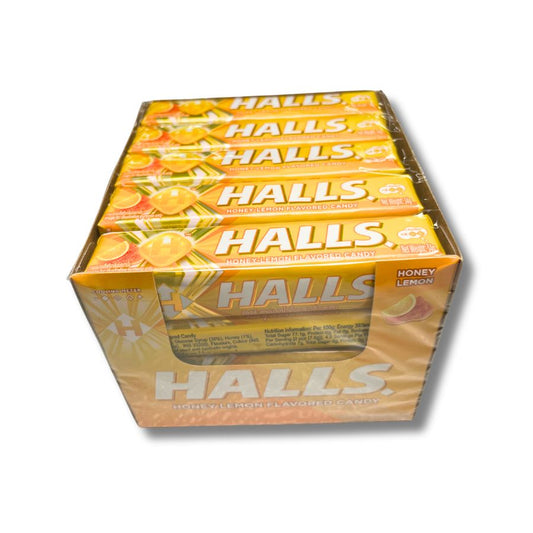 HALLS IMPORT HONEY LEMON 20CT