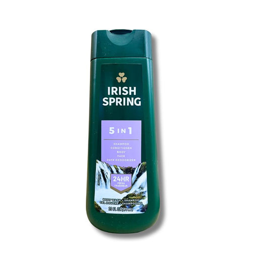 IRISH SPRING 5 in 1 BODY WASH FOR MEN-4PACK