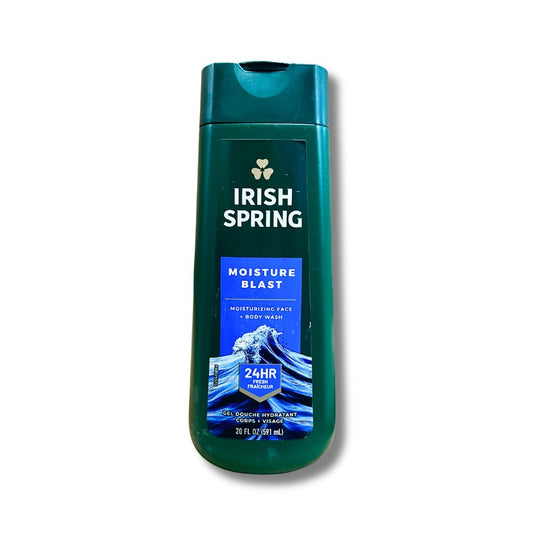 IRISH SPRING Moisture Blast BODY WASH FOR MEN-4PACK