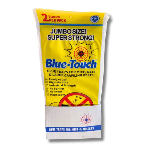 BLUE-TOUCH JUMBO SIZE GLUE TRAPS 2s